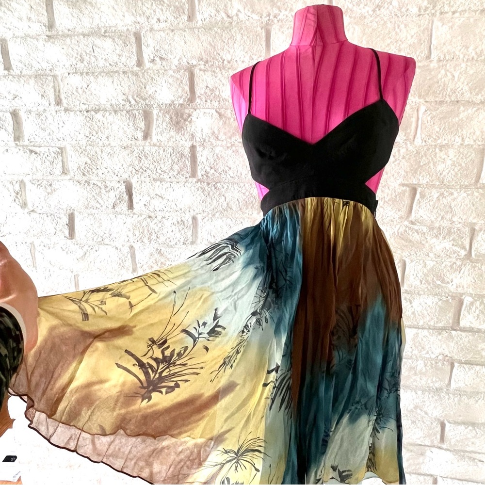 BCBGMaxAzria Sexy Silk Dress Size 4  A99